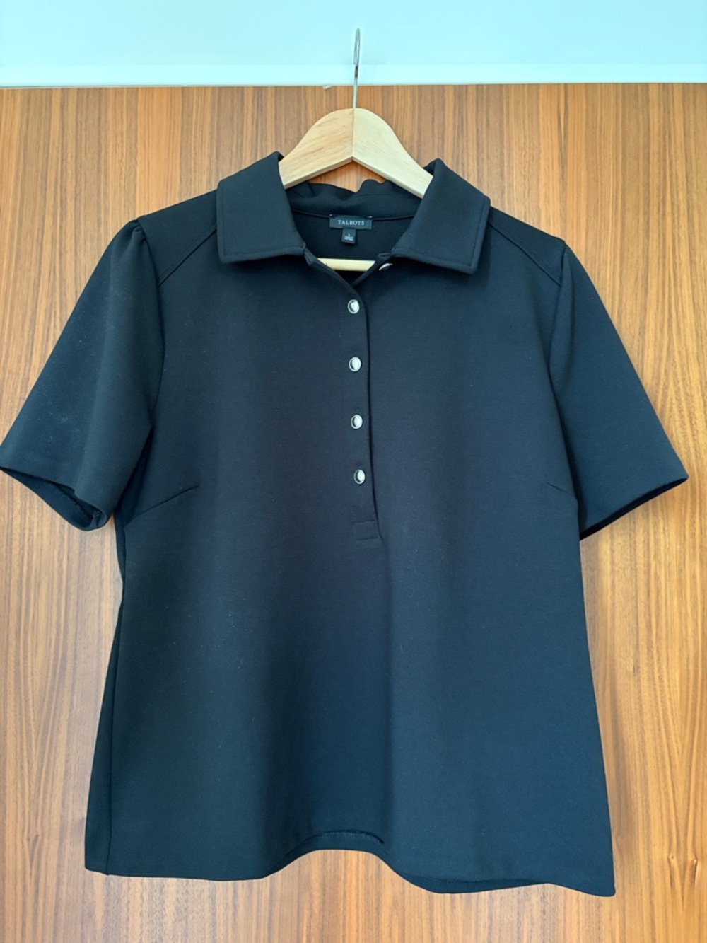Talbots Puff Shoulder Polo